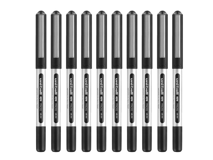 三菱（Uni）UB-150直液式走珠笔签字笔 黑色 0.5mm 单支 
