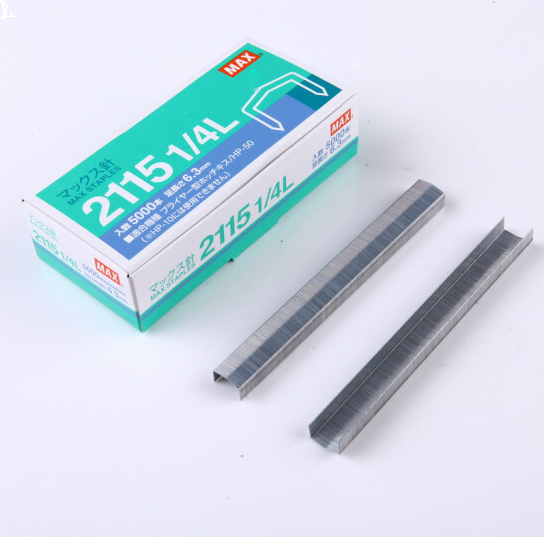 美克司（MAX）订书拱形订书钉  5000枚/盒,脚高6.3mm