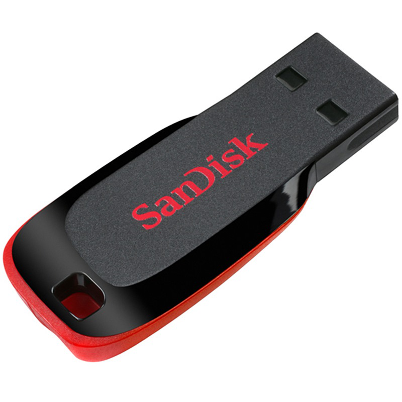 闪迪（SanDisk） 酷刃（CZ50） 128GB U盘 黑红