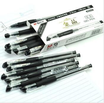 晨光（M&G）AGPA5402 陶瓷球珠中性笔 0.5MM 黑色 12支/盒