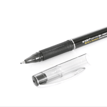 晨光（M&G）AGP11703 晶钻系列大笔画中性笔/签字笔 1.0mm 黑色 12支/盒