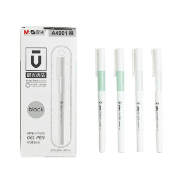 晨光（M&G）AGPA4901 子弹头中性笔 黑色 0.5mm 10支/盒