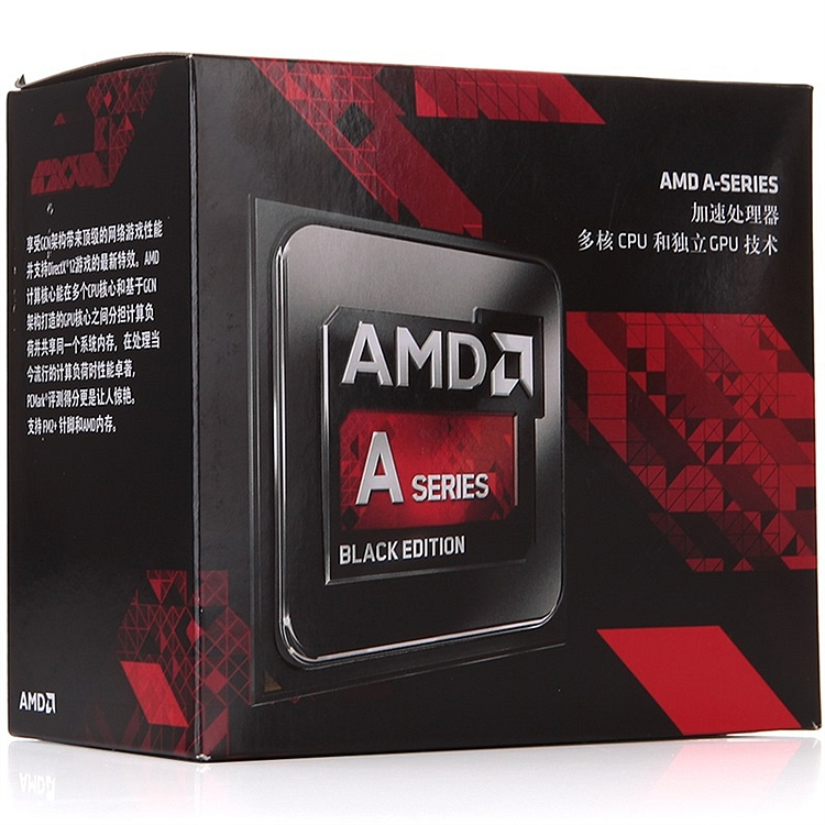 AMD A10 6800k盒装 CPU 3.6GHz/4.0GHz